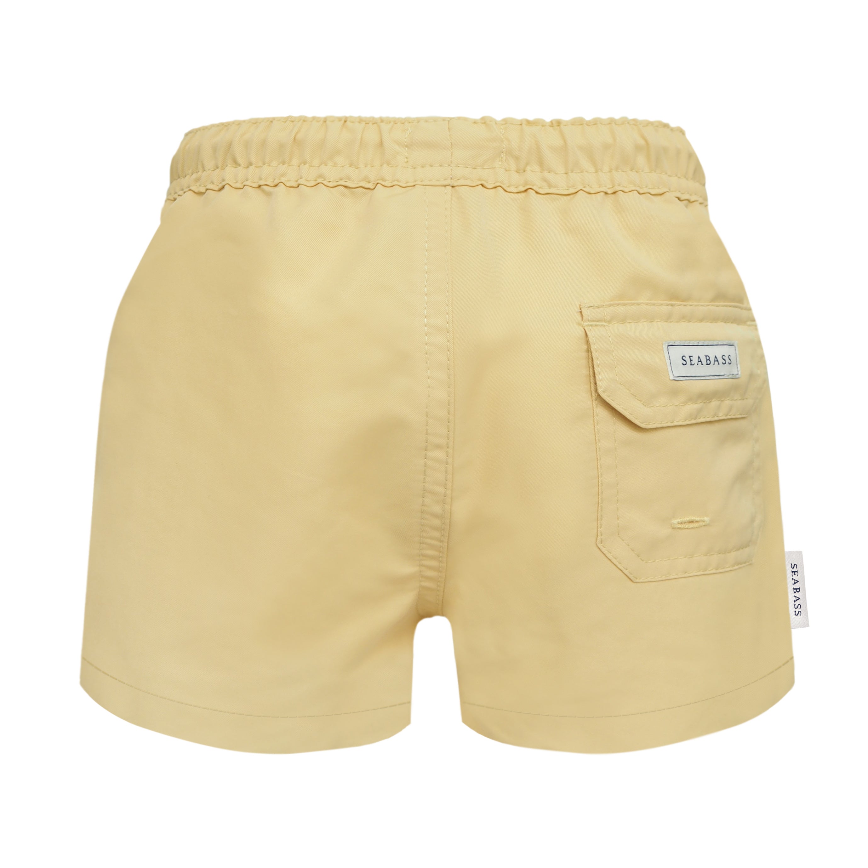 BABY-JUNGEN UV Badeshort Weiches Gelb - einfarbig