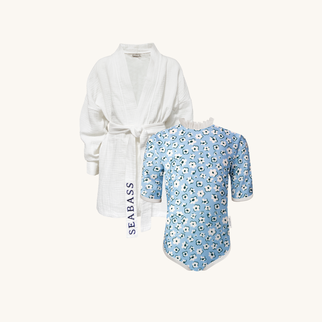 Set of UV Swimsuit and Kimono - Palma