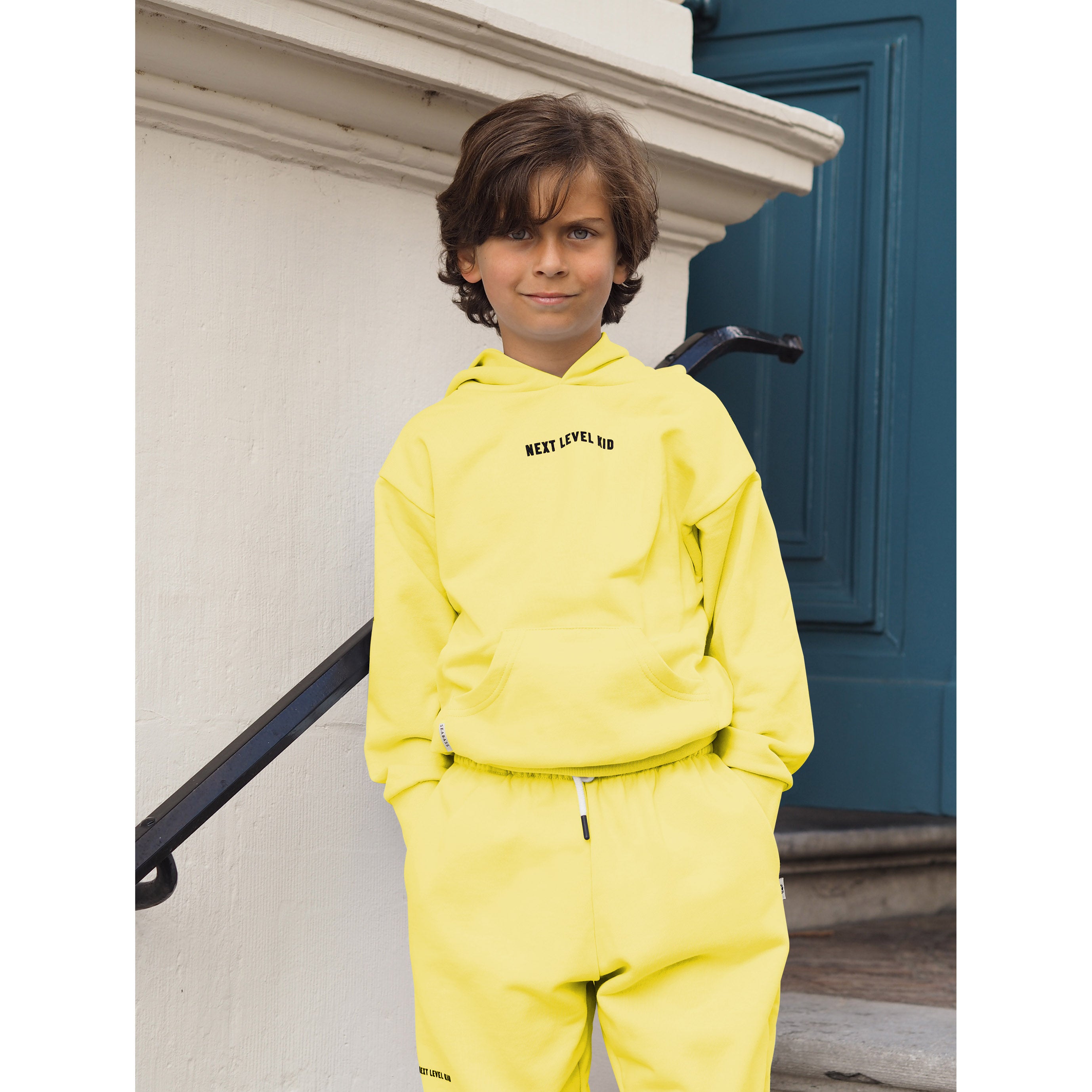 Next Level Kid Hoodie Lemon Verbena